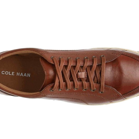 Cole Haan Mens Berkley Sneaker Cognac Size 11 Shoe - Picture 6 of 6